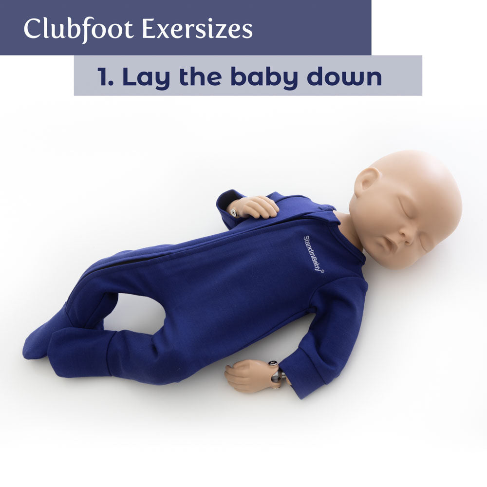 How To Exercise The Clubfoot Using the StandInBaby Infant Mannequin